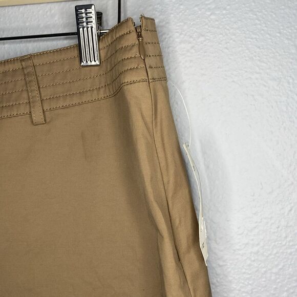 NWT New Pendleton Tan Taupe Stretch Skirt Size 12 - Picture 2 of 10